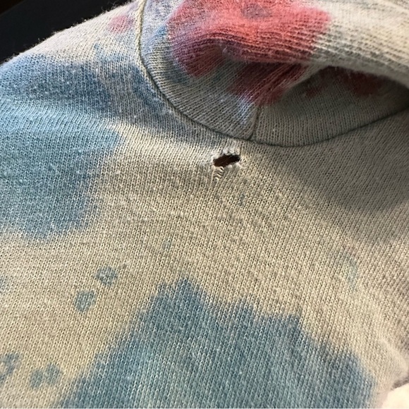 Metallica crop Tie-Dye T-Shirt size S (b5 - Picture 7 of 7